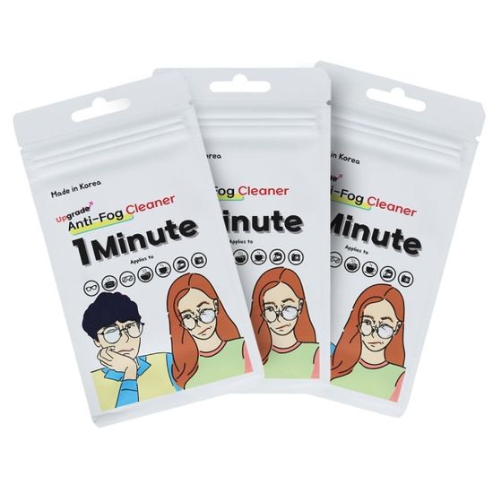 1+1+1 김서림 방지 클리너 안경닦이 안경클리너