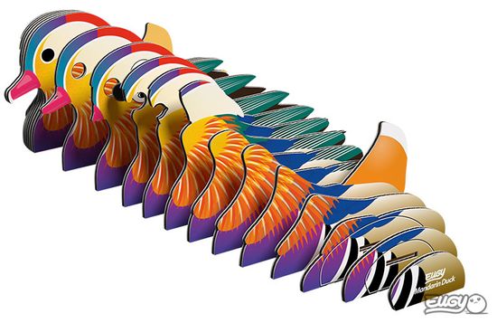 유기(Eugy) 입체퍼즐 Mandarin Duck 만다린덕 096