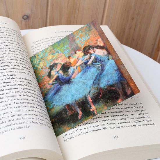 북키스 명화카드 에드가 드가 그림 감성 엽서