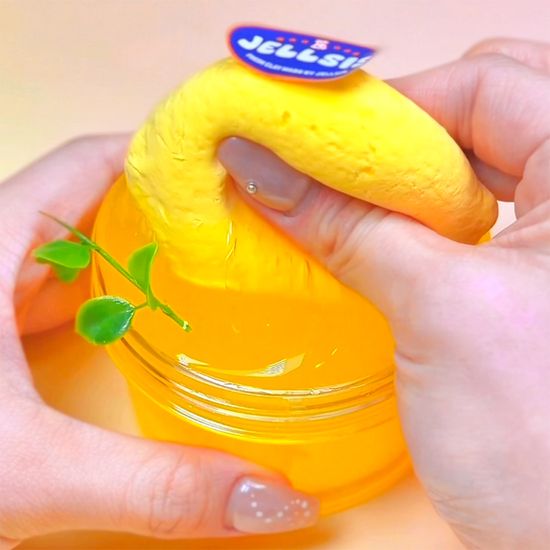 젤시스 레몬퐁당 클리어 지글리 점토슬라임