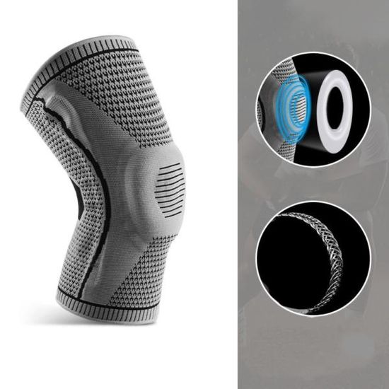 생활교과서 무릎 관절 실리콘 패드 스프링 보호대