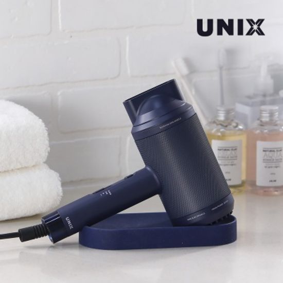 유닉스 오브제 LED 헤어 드라이기 UN-A1918 네이비