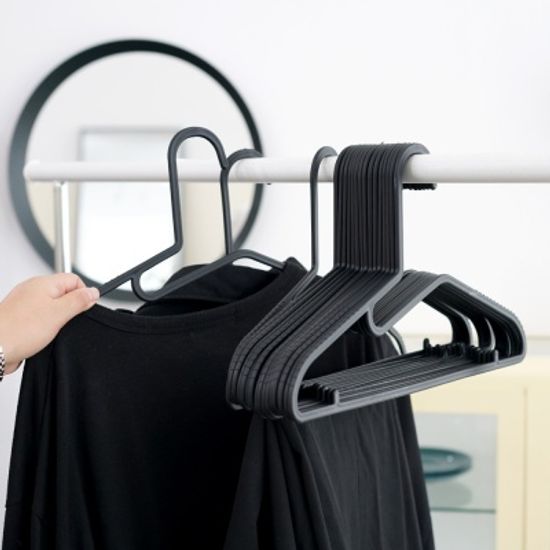 밸런스 논슬립 옷걸이 50P 목 늘어남 방지 버터 출시