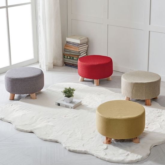 파니니 풋스툴 화장대의자 쇼파 발받침