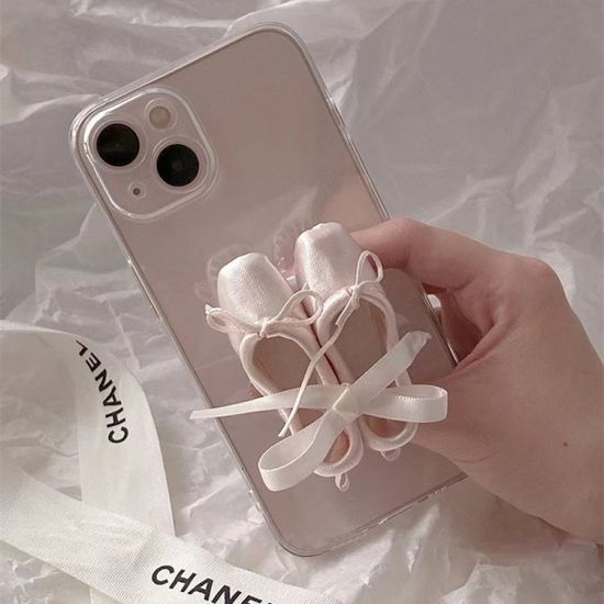 아이폰 갤럭시 리본 발레리나 슈즈 그립 스마트 톡