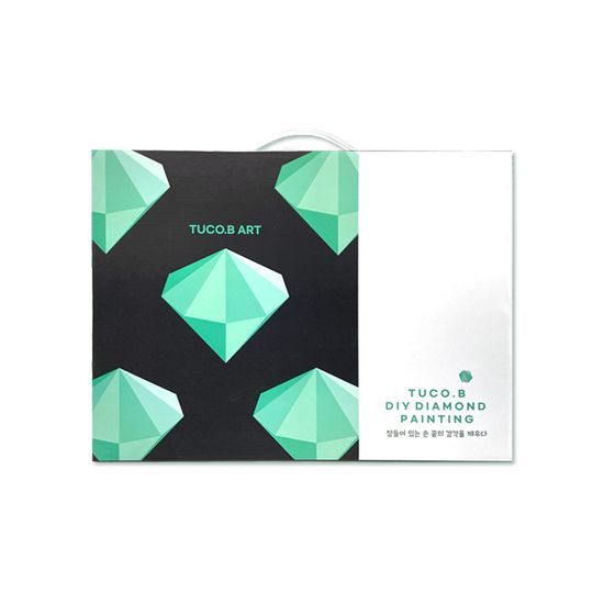 DIY 보석십자수 세트 30x40 빛나는 야경