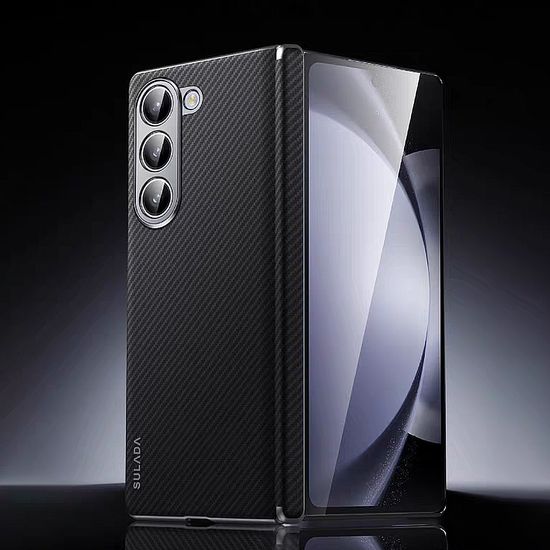 갤럭시 z폴드 7 6 5 4 마그네틱 링 카본 가죽 케이스