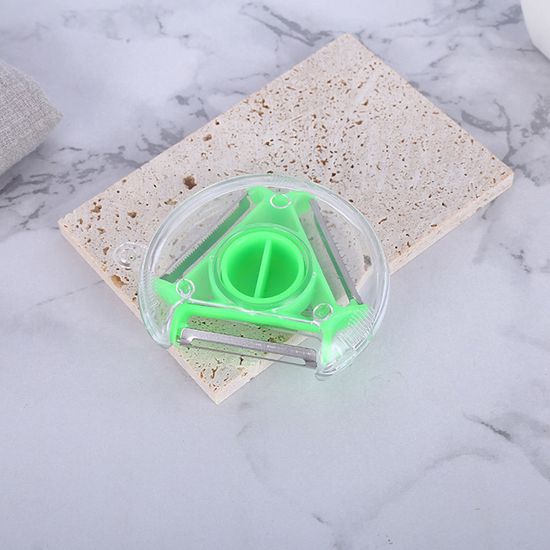 스텐 채칼 3in1 양배추 슬라이서 채썰기 그린 L544