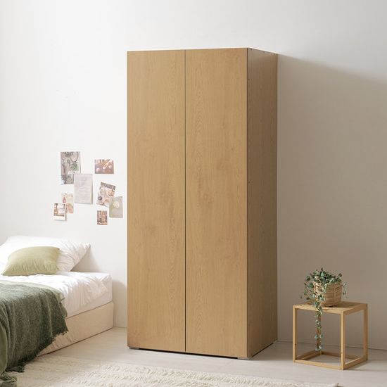 [초특가] 보루네오 오브제 키큰장_푸시 800 옷장