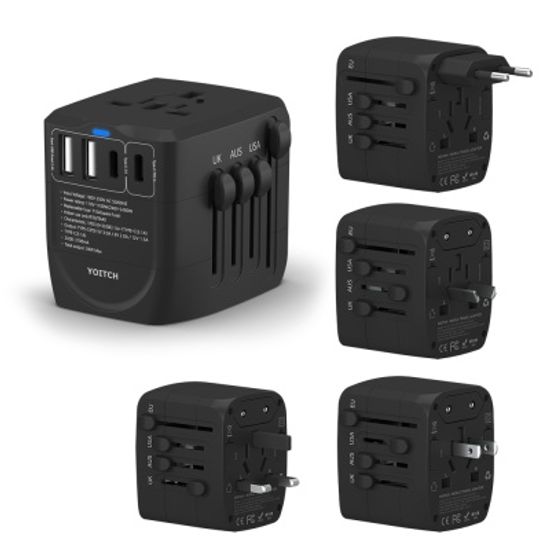 유니티PD 34W 여행용 해외전용 USB C타입 PD 4포트 고