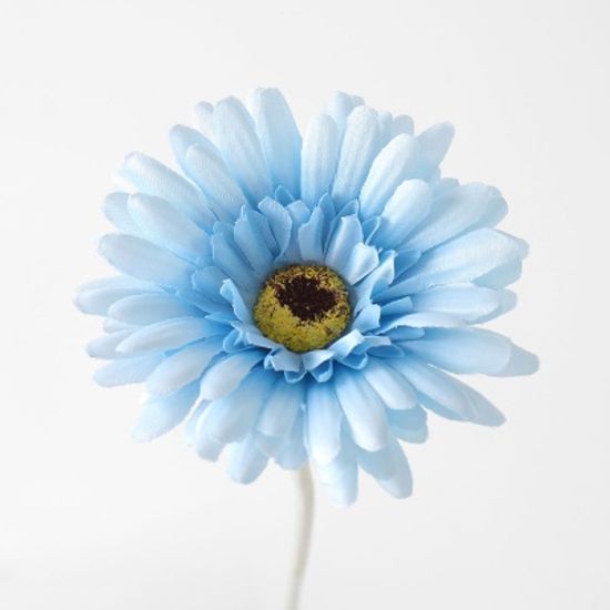 피어나 거베라 조화(스카이) 가짜꽃 실내조경