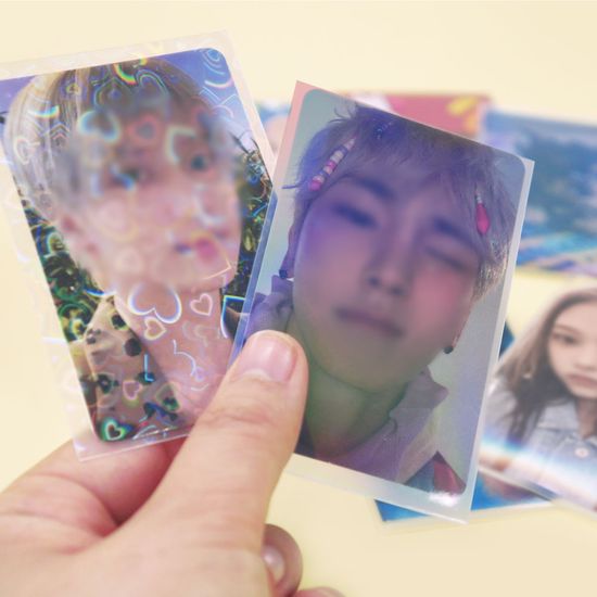 오첵 완소최애 포카슬리브 포토카드 프로텍터