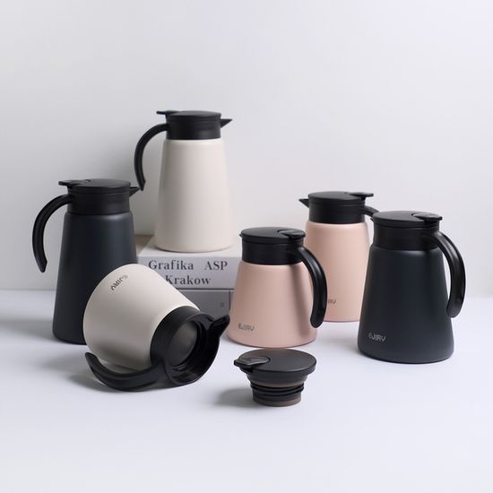 에지리 루틴 스텐 보온보냉 주전자 테이블 팟 택1