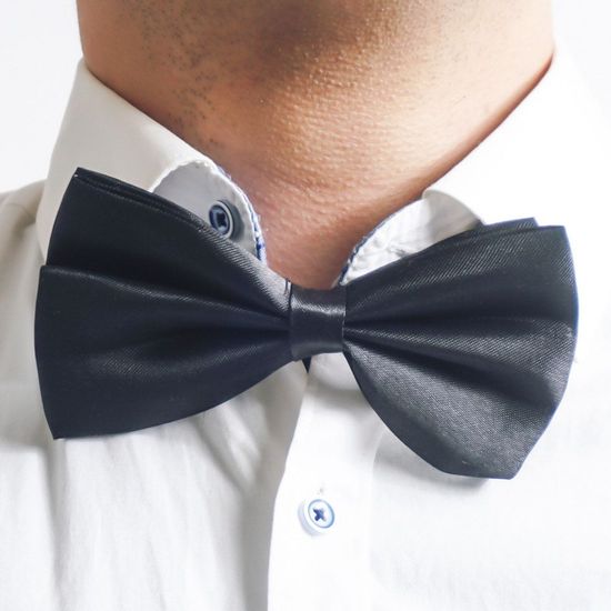 웨딩 보타이 나비넥타이 블랙(WCF20D0)