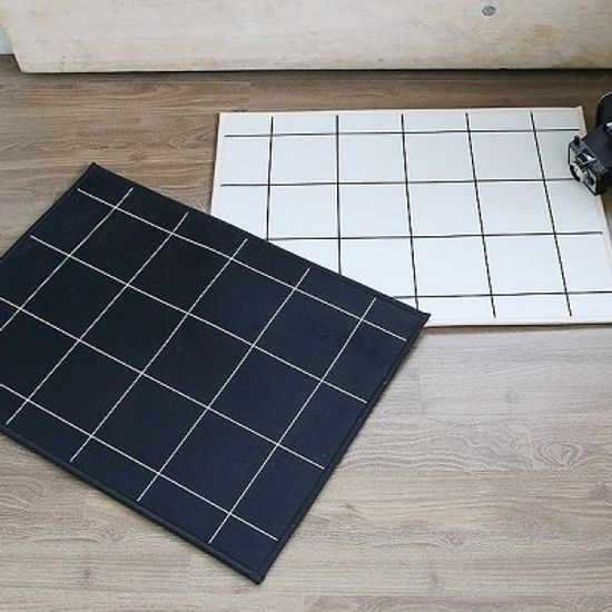 자체제작 체크 매트 (2color)