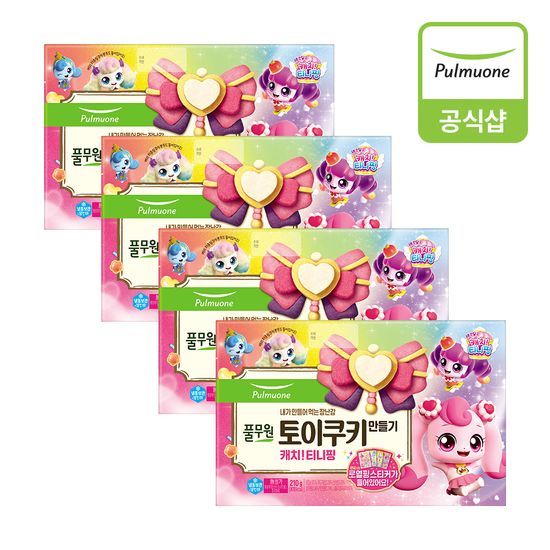 풀무원 토이쿠키 캐치티니핑 210g x 4개