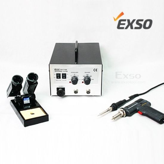 엑소 EX-7198 ESD전용 흡입인두기 납땜인두기