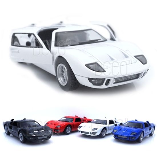 1966 포드 GT40 MK2 미니카 풀백 다이캐스트 