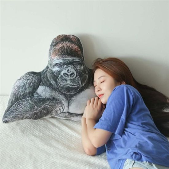 고릴라 쿠션 남자친구 팔베개 침대 쇼파 베개