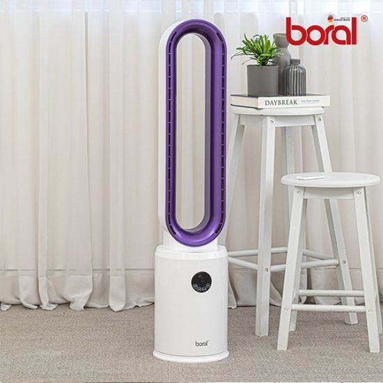 보랄 12단 풍속 날개 없는 선풍기 BR-R1200F