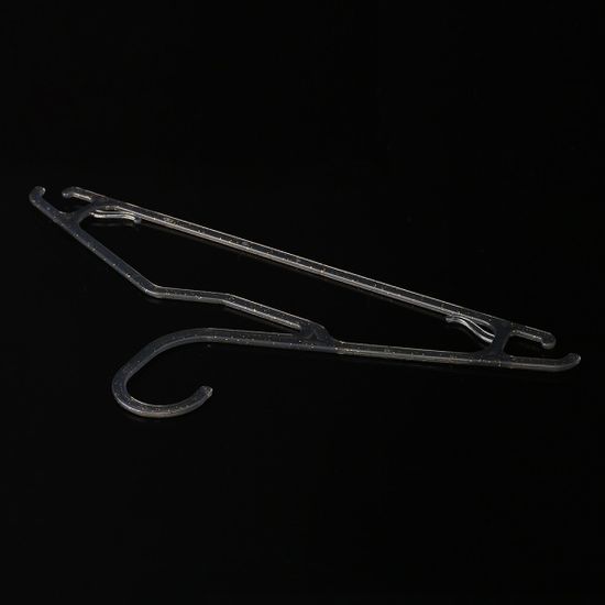 반짝이펄 투명 슬림 옷걸이 10p세트 티셔츠 바지걸이