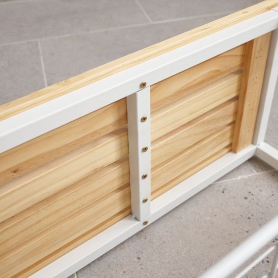 [단독특가] 그루인 레온 원목 철제선반 4단 800x260