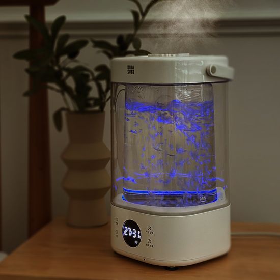 감성 가열식 물멍 가습기 대용량 신생아 무드등가습기