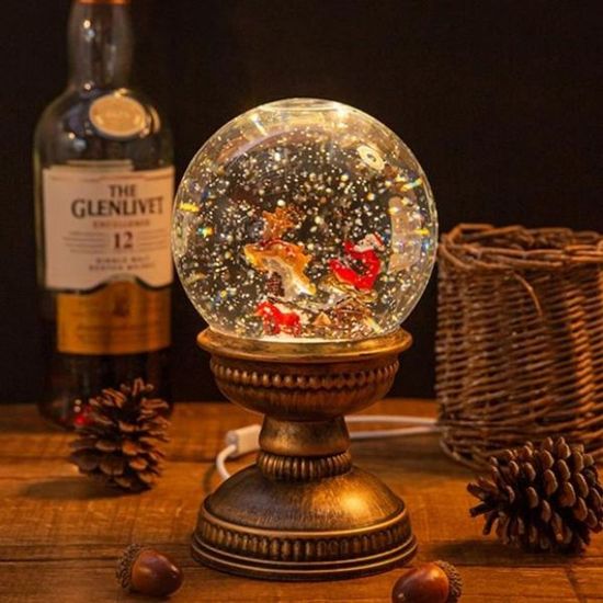 LED 크리스마스 스노우볼 오르골(썰매(WFGA2CV)