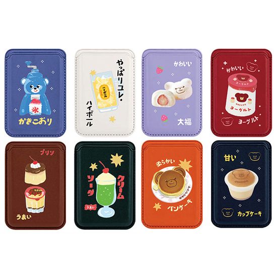 DC 2배자력 맥세이프 레트로디저트 카드포켓 카드지갑