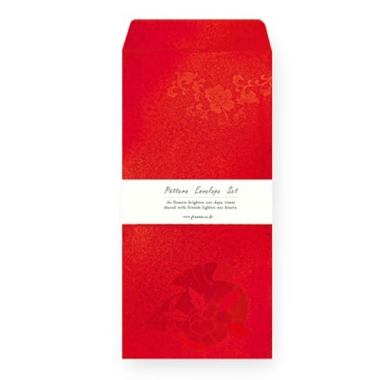 다홍 복주머니 비단봉투 FB2021p-3 (3종)