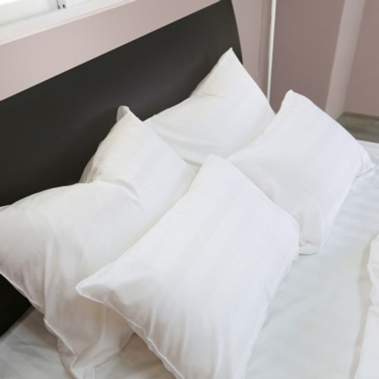 클라모프 60수 스트라이프 순면 호텔 베개커버