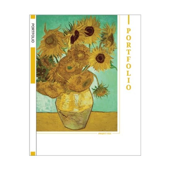 A4 포트폴리오화일 30P 0.6T 컬러 투명 클리어 파일