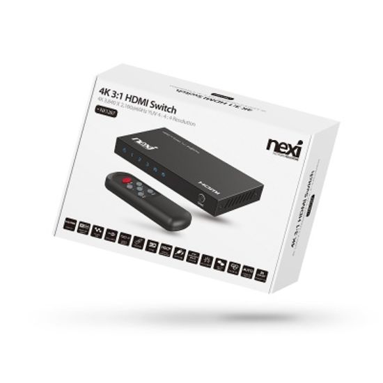 (NEXI) 넥시 4K 3:1 HDMI 스위치 선택기 (NX1267)