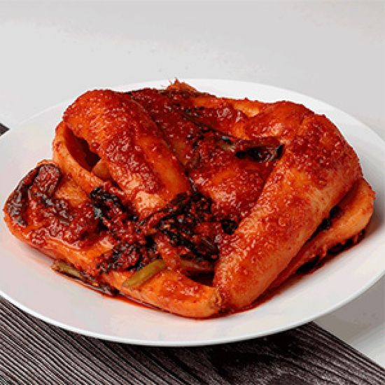 맵따구 매운 실비 총각 불 김치 (더매운맛) 1kg