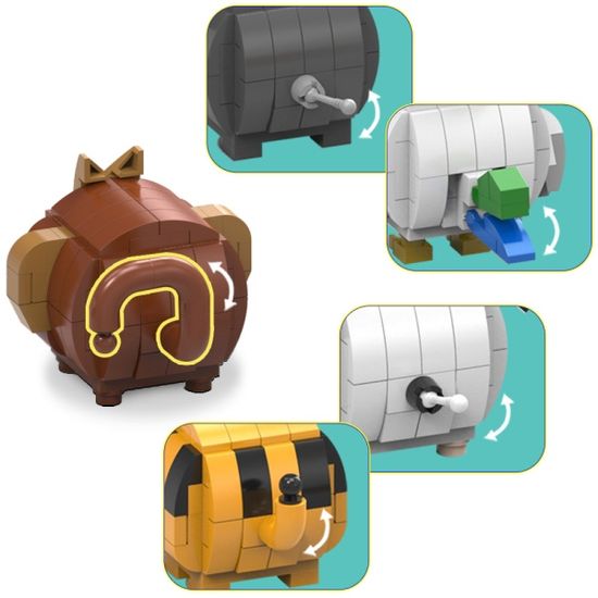 [반바오] BT802 십이지신 만들기 (12종 택 1)