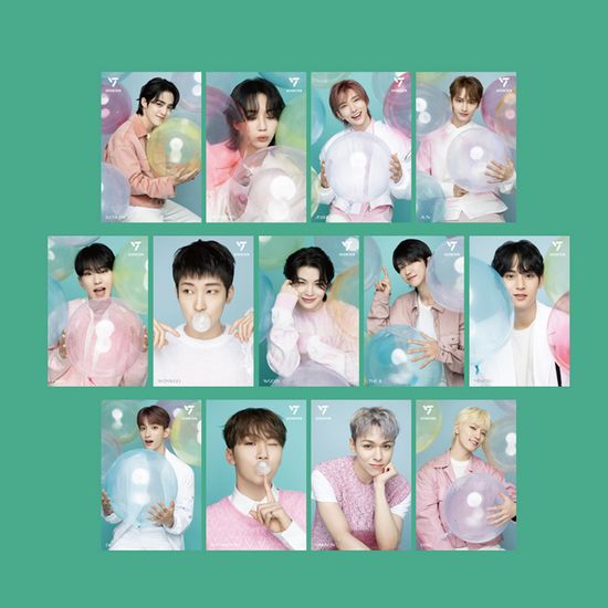 세븐틴 ALWAYS YOUR 렌티큘러 엽서