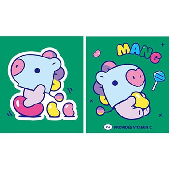 DIY 보석십자수 BTS 데코 스티커 BT21 젤리 망 9.5x11