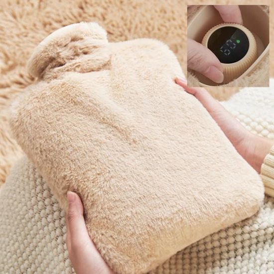 생활교과서 온도 표시 실리콘 보온 물주머니