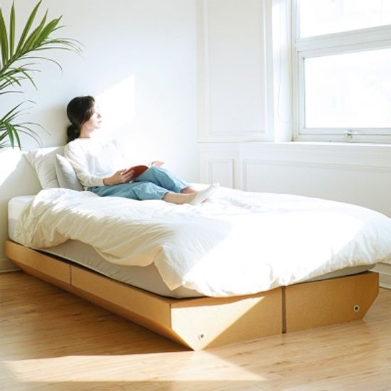 종이 침대프레임 보리(슈퍼싱글/퀸/킹)