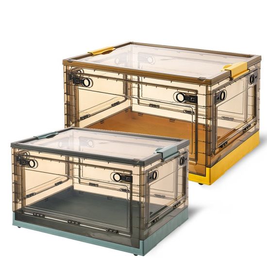 다용도 투명 수납 폴딩박스 2colors