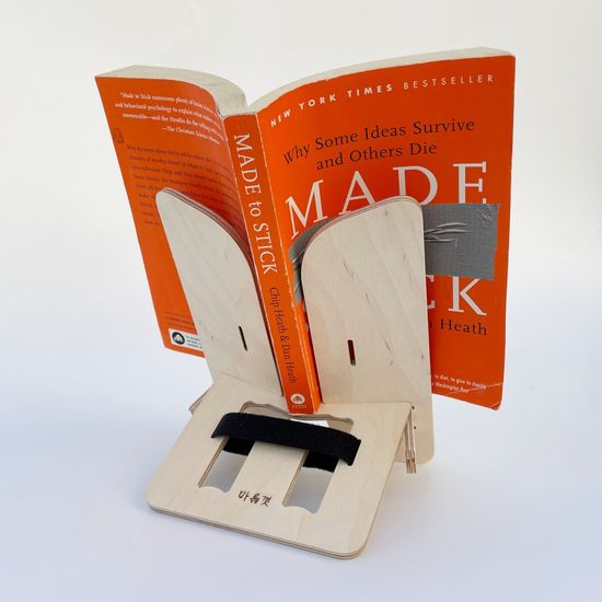 마음껏 휴대용 원목독서대