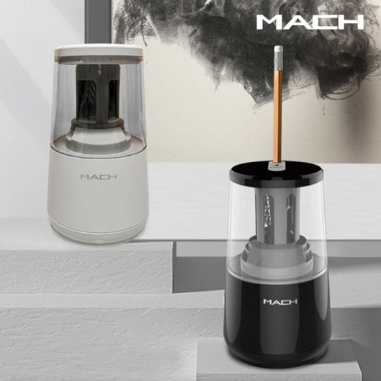 마하 자동 연필 깎이 깍이 전문가용 전동 4B 색연필 