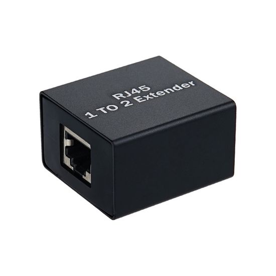 RJ45 랜분배기 어댑터 1x2 Extender 네트워크 LTB527D