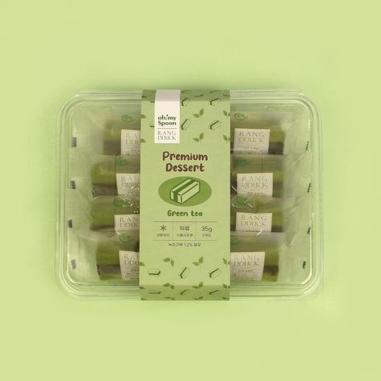 오마이스푼 랑떡 녹차맛 35g x 8개입 / 디저트