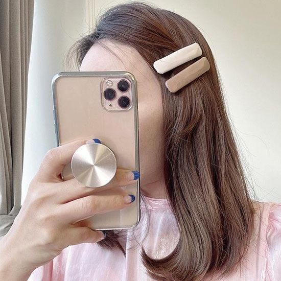 미니 똑딱핀 앞머리핀 똑딱핀 헤어핀