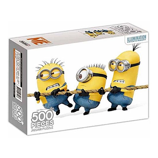 직소퍼즐 슈퍼배드 미니언즈 줄다리기 500피스