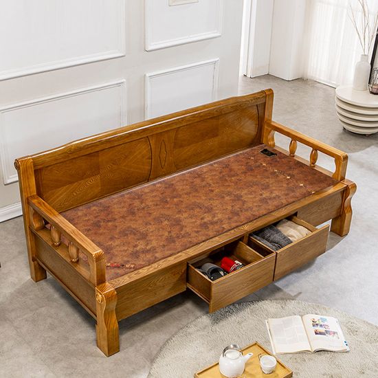 전자파차단 온돌쇼파 (220cm) 황토숯볼 HM072