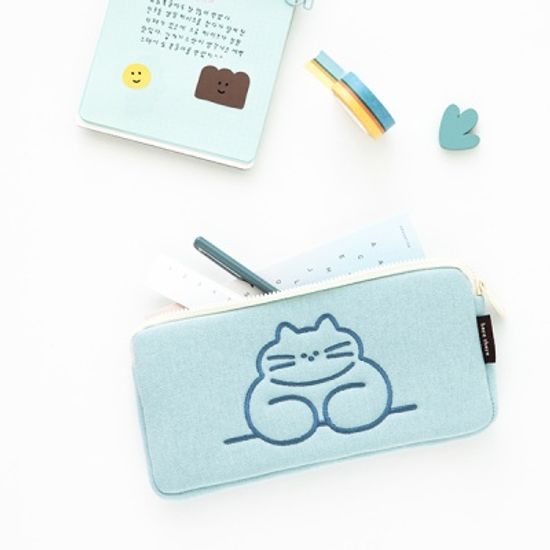 히어데어 펜슬 롱 파우치 (4종)