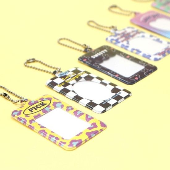 핑크풋 증명사진홀더키링(3EA)