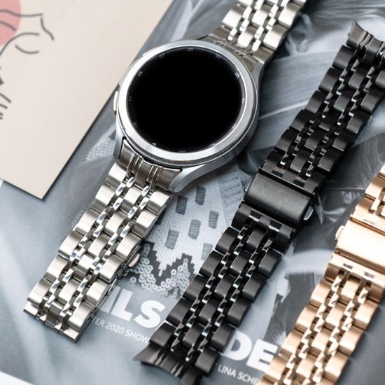 [오늘도착]갤럭시워치 4 5 날개형 쥬빌레 메탈 스트랩